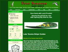 Tablet Screenshot of fourseasonsguides.com